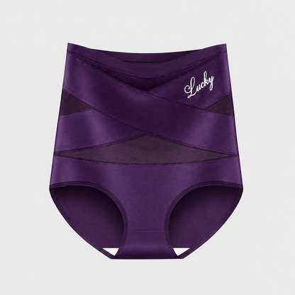 Culotte gainante taille haute – Maintien ventre plat