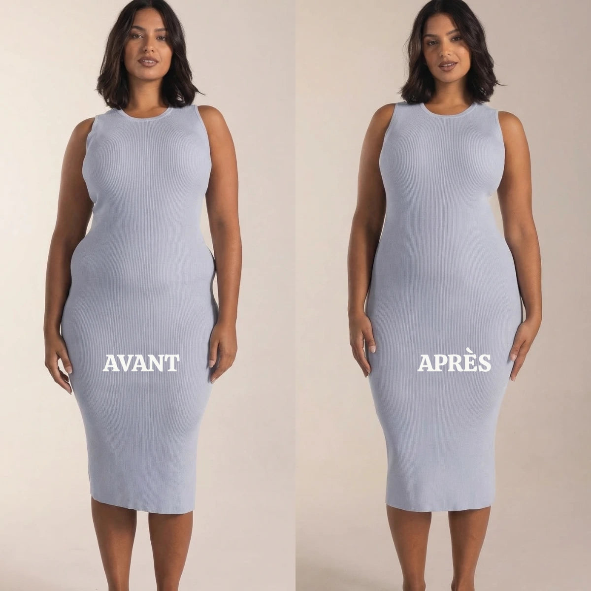 Culotte gainante taille haute – Maintien ventre plat